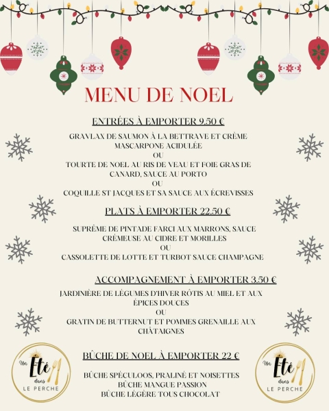 Restaurant Gastronomique - Salon de thé - Cours de cuisine - Un Été dans le perche - restaurant mauves sur huisne - Restaurant gastronomique Sarthe - traiteur perche